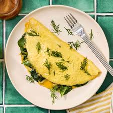 Omelette Spinach